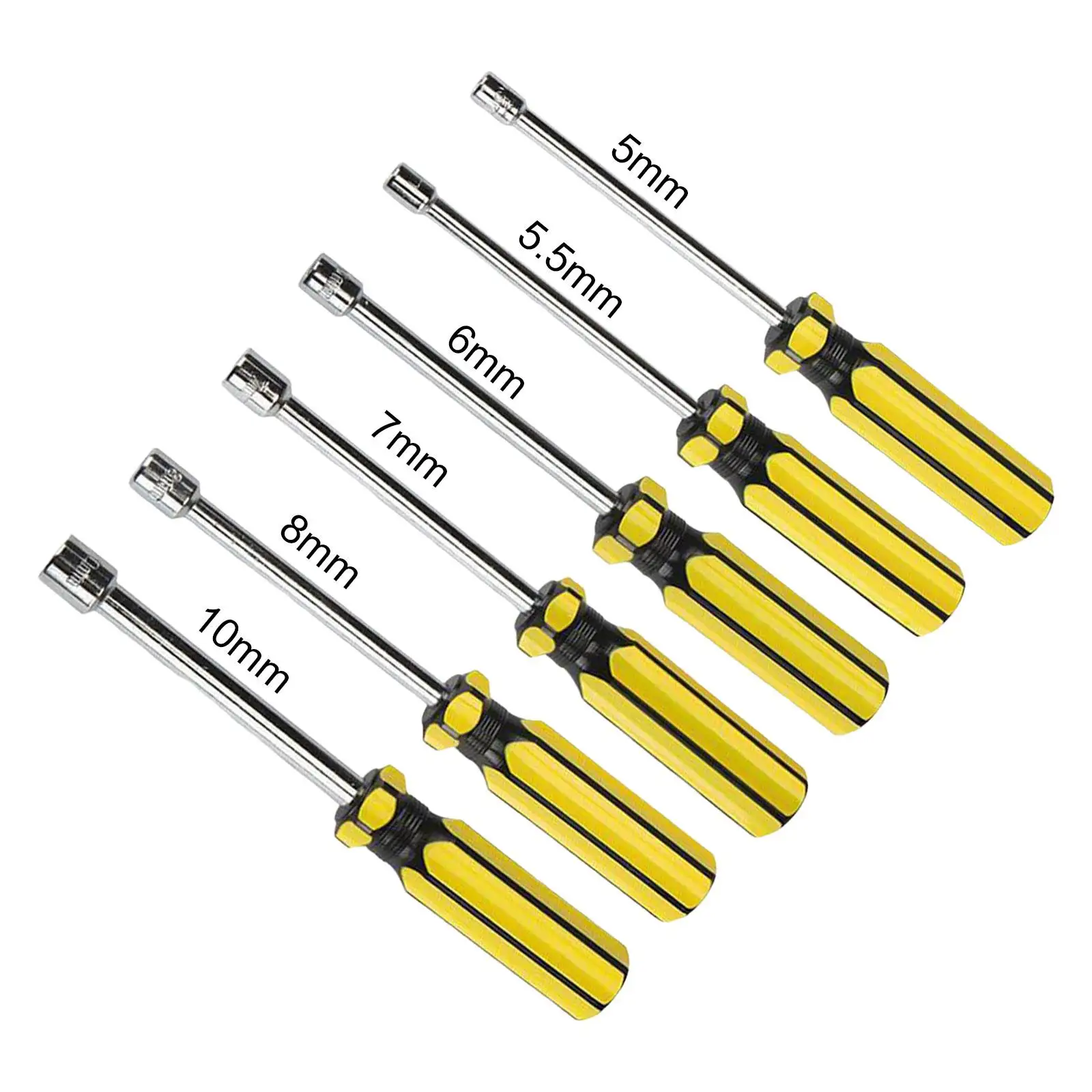 Hex Socket Screwdriver Screwdriver Tool Driver Repair Tool Hex Nut Key for Electrician Carpent Woodworking DIY Accessories