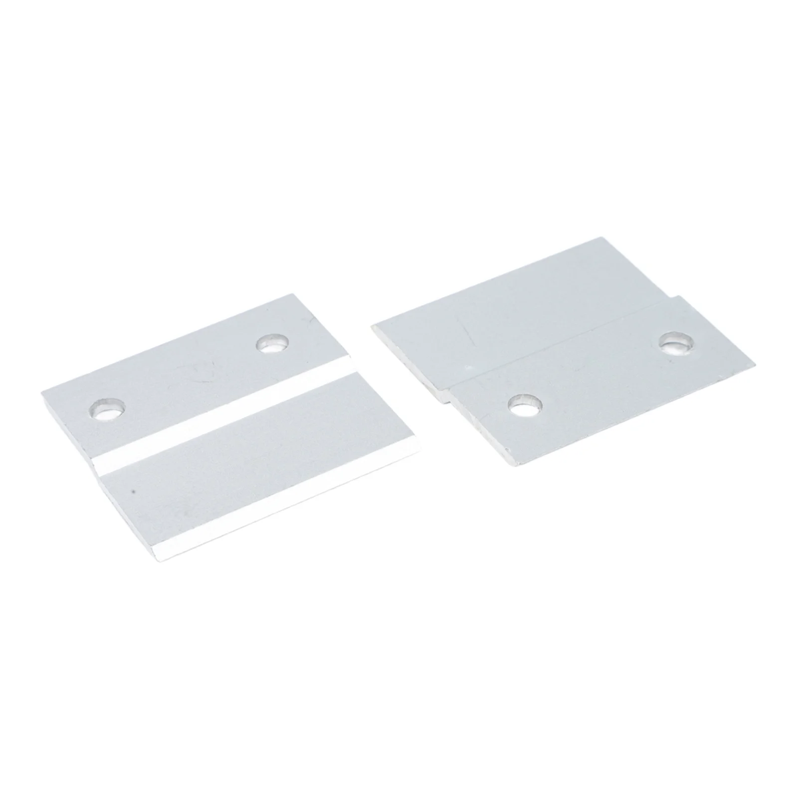 2 Pack Aluminum For French Z Cleat Hangers with 80lb Load Capacity for Secure Wall Mounting of Frames and Mirrors