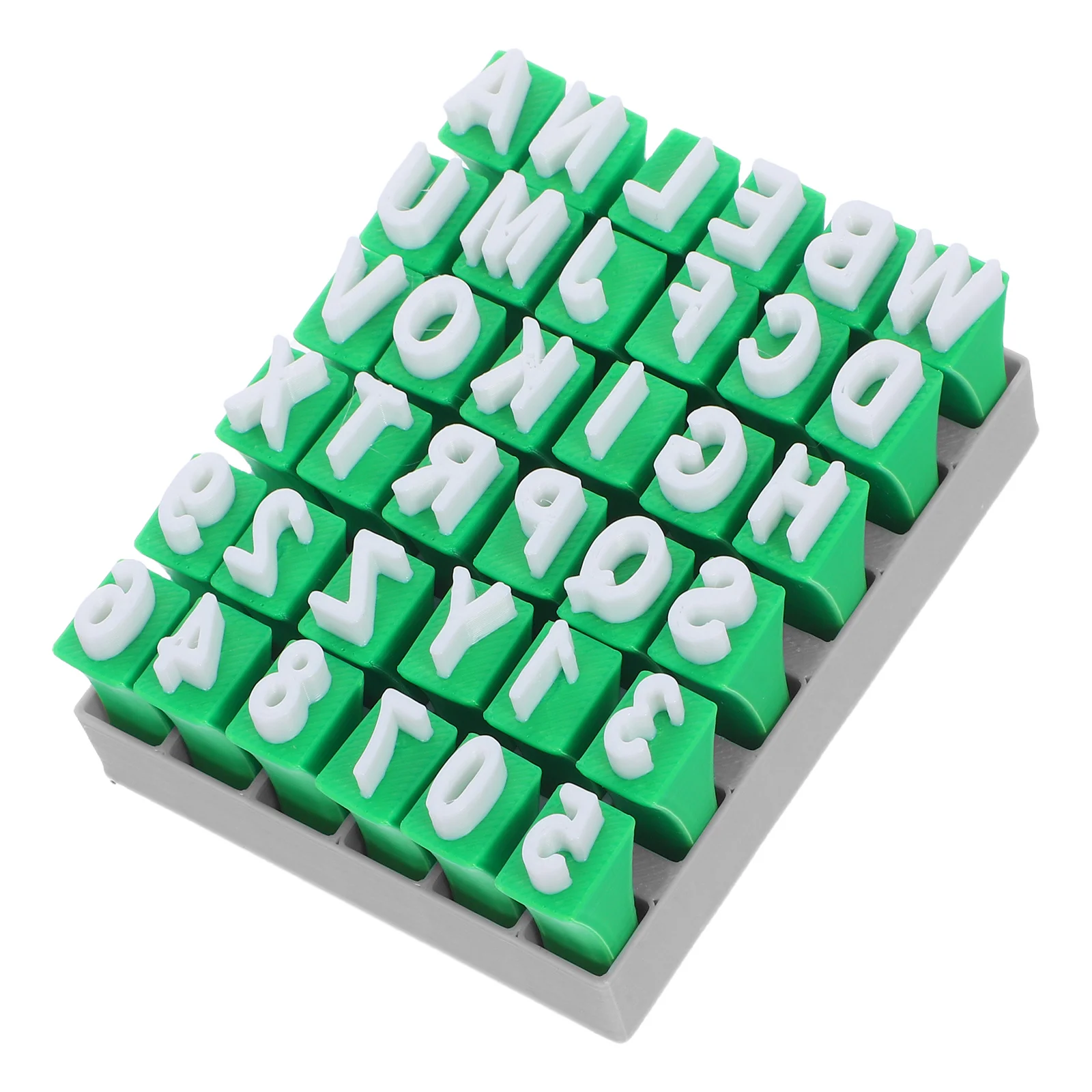 1 مجموعة 26 قطعة الأبجدية عدد Stamps DIY بها بنفسك الفخار الطين ختم أدوات للأطفال الحرفية التعلم الأبجدية الطين ختم مجموعة