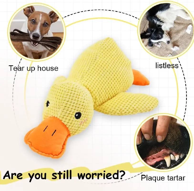 Quacking Duck Dog Toy 5