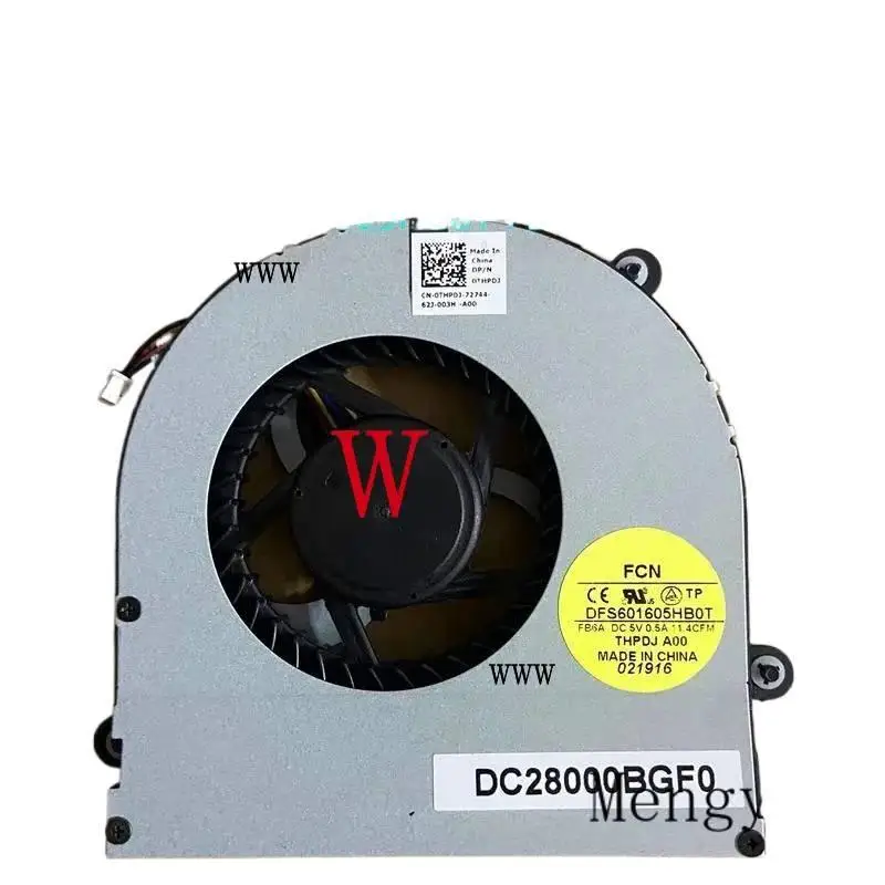 

Новый охлаждающий вентилятор для ноутбука Alienware M17X R4 R5 M17X R6, вентилятор для видеокарты THPDJ DC28000BGF0 DFS 601605 HB0T FB6A [bb]