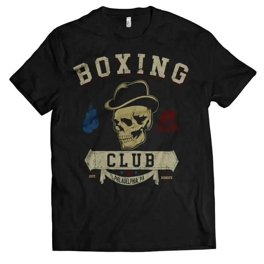 T-Shirt Boxing Club Old School Boxes Fight Mma Fight T-Shirt Gym