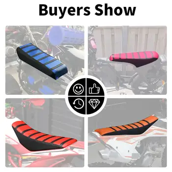通用摩托車座椅套,橡膠布料,防水,適用於 KTM、Honda、Yamaha、Suzuki、Kawasaki、EXC、SX、YZF、WRF、CR、KX、KXF、RM、RMZ 等車款。 8 最佳銷售 越野摩托車座椅套 - №6