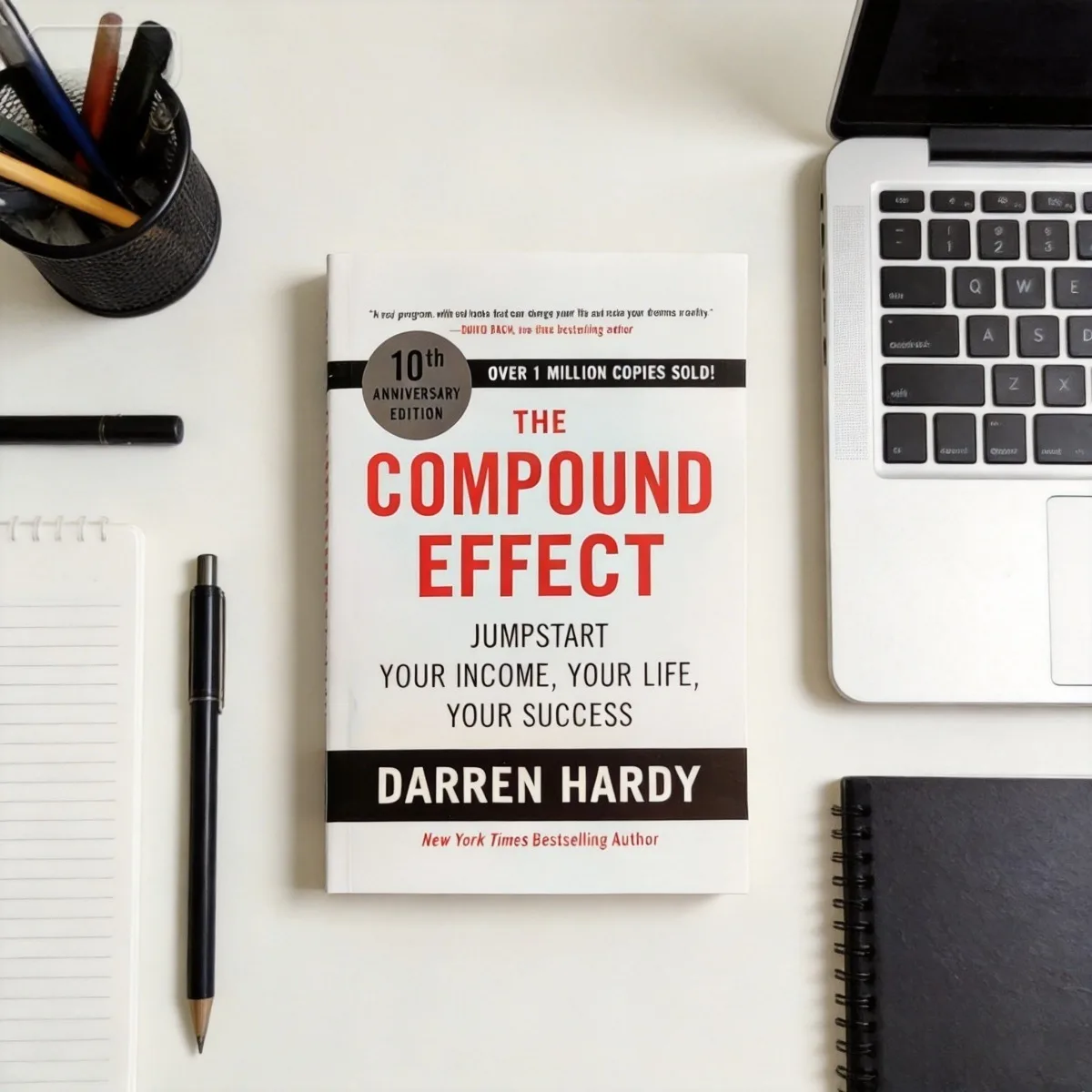 

The Compound Effect 10th Anniversary Edition By Darren Hardy | Jumpstart Income Life Success Personal Development English Book
