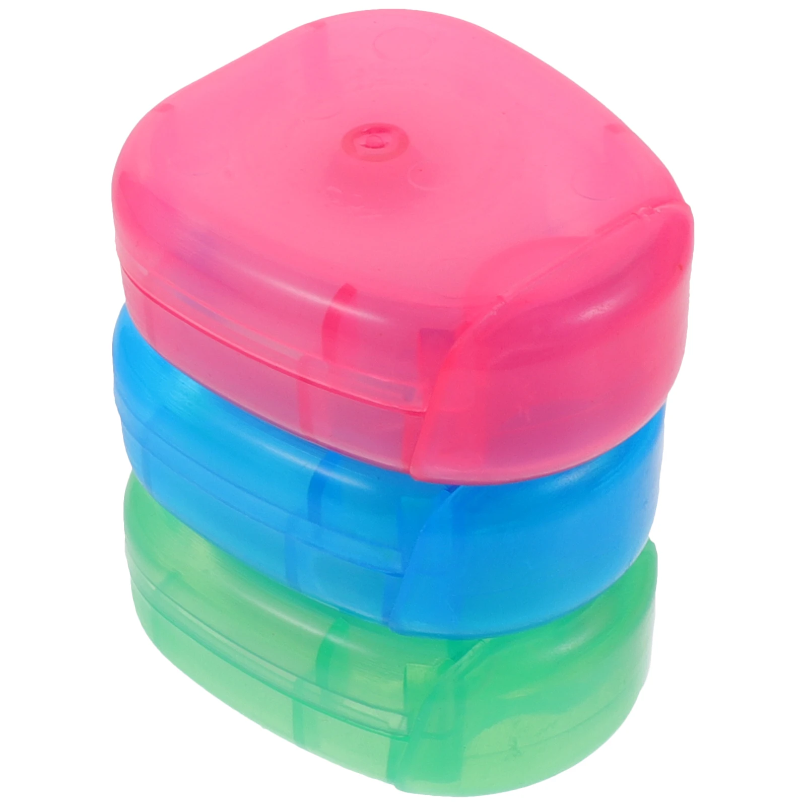 

3pcs Portable Dental Practical Dental Floss Travel Picks Fiber Cleaning Tools Long Size Practical Holder Tooth Box