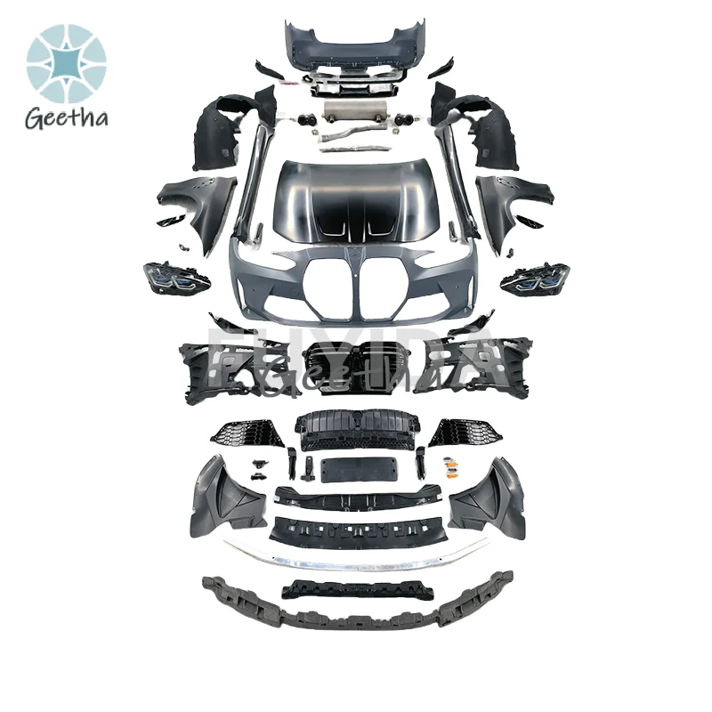 

Suitable Body Kit Upgrade New Material Front Rear Bumpers Tail Engine Hood for BMW 3-Series F30/35 Upgrade to G20 M-Tech Bodykit