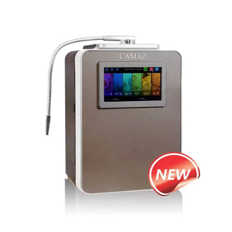 8 Plates High Quality Alkaline Water Ionizer PH2.8-11.2 Large Titanium Alkaline Ionized Water Purifier For Health Care