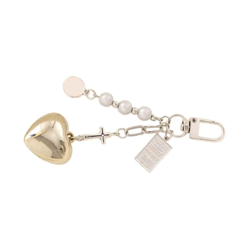 Bowknot Heart Anhänger Keychain Liebesform Form Mobiltelefone Riemen einzigartiger Beutel Anhänger