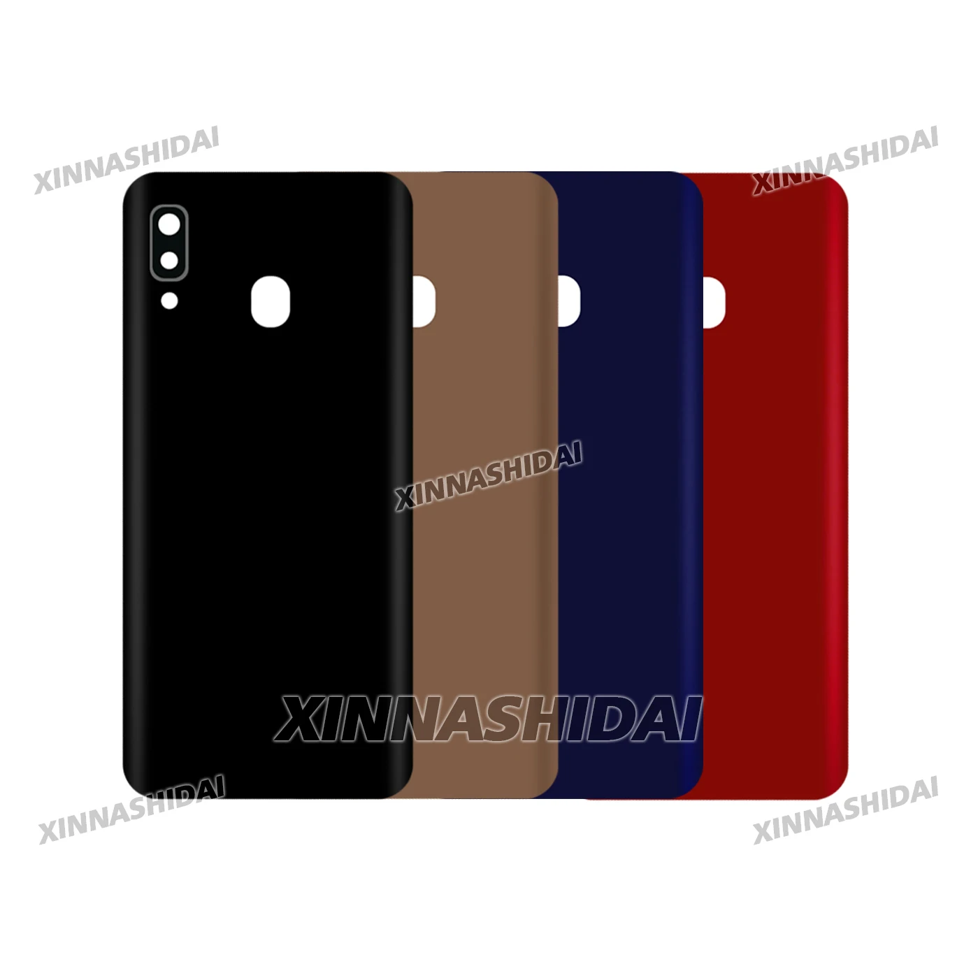 AAA+For Samsung Galaxy A20 Battery Back Cover Housing Rear Door Case Chassis Shell For Galaxy A20 A205 A205F Housing Rear Parts