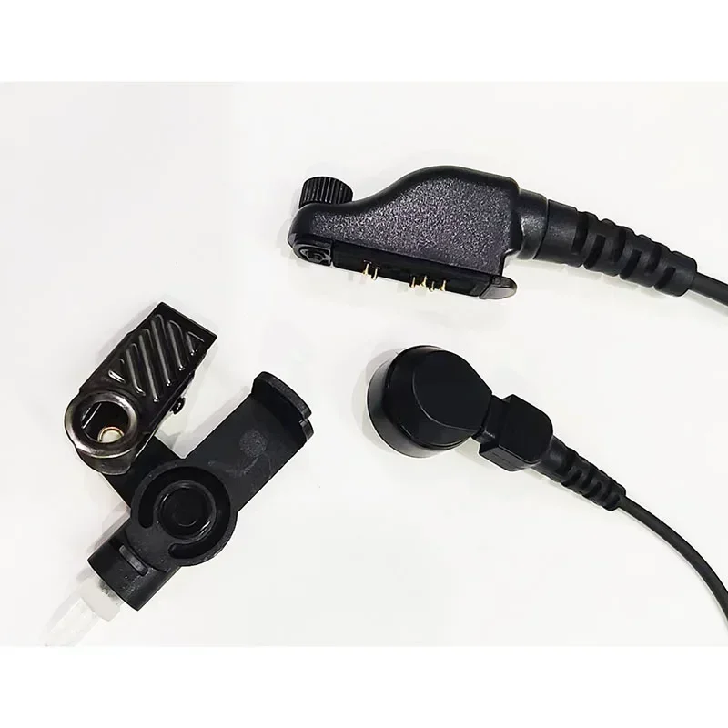 Neue verdeckte akustische luft rohr headset ptt mikrofon ohrhörer für icom IC-F51 IC-F40GS f30gs IC-F60 f80 IC-F3060 IC-M88 radio