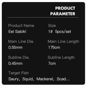 Thiết bị câu cá mồi nhợt sáng flash kernels sloop câu cá mồi da Thiết bị sáng lấp lánh tài khoản câu cá với móc carbon cao 1 Gói 10 Turvira nhân tạo bán hàng chính - 5