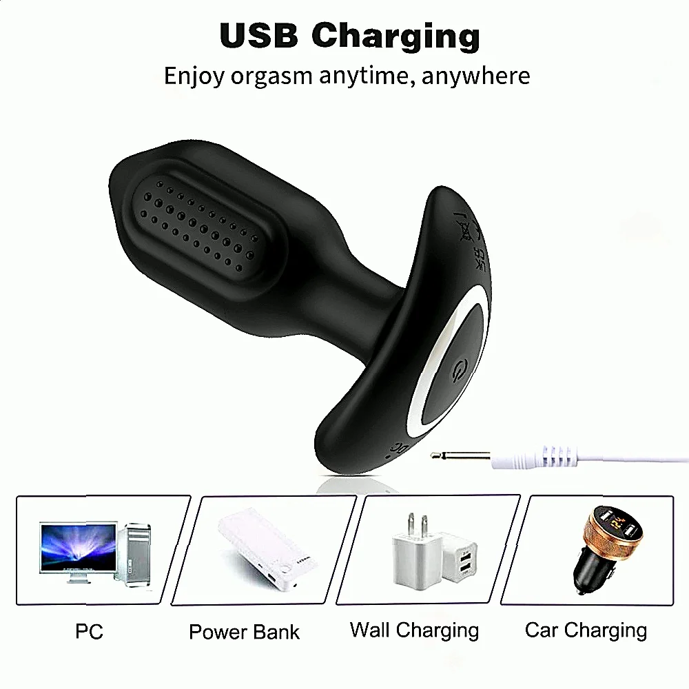 Vibrator Butt Plug Prostata-massagegerät Anal Plug Vibrator Masturbator Erwachsene Sex Spielzeug Für Frauen Männer APP Drahtlose Steuerung Anal