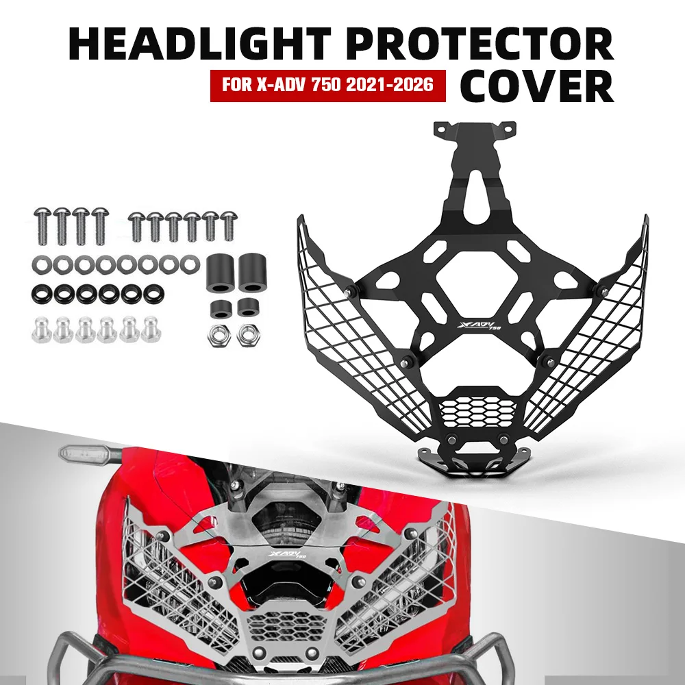 

XADV 750 Защитная решетка для фар для Honda X-ADV 750 XADV 750 2021 2022 2023 2024 2025 2026 Защита фар