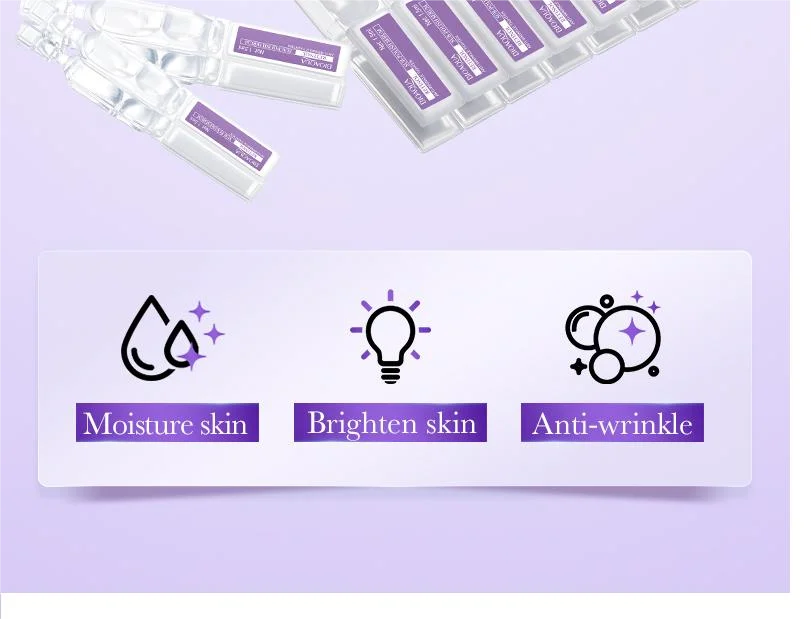 Vitamin C Retinol Essenz Flüssigkeit Hyaluronsäure Sub-Polish Essenz Feuchtigkeitsspendend Anti-Falten Straffend Feine Linien Verblassen Hautpflege – Detail 14