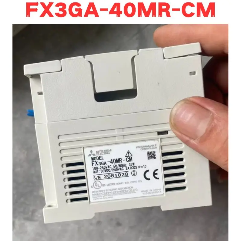 Second-hand FX3GA-40MR-CM FX3GA 40MR CM PLC Tested OK