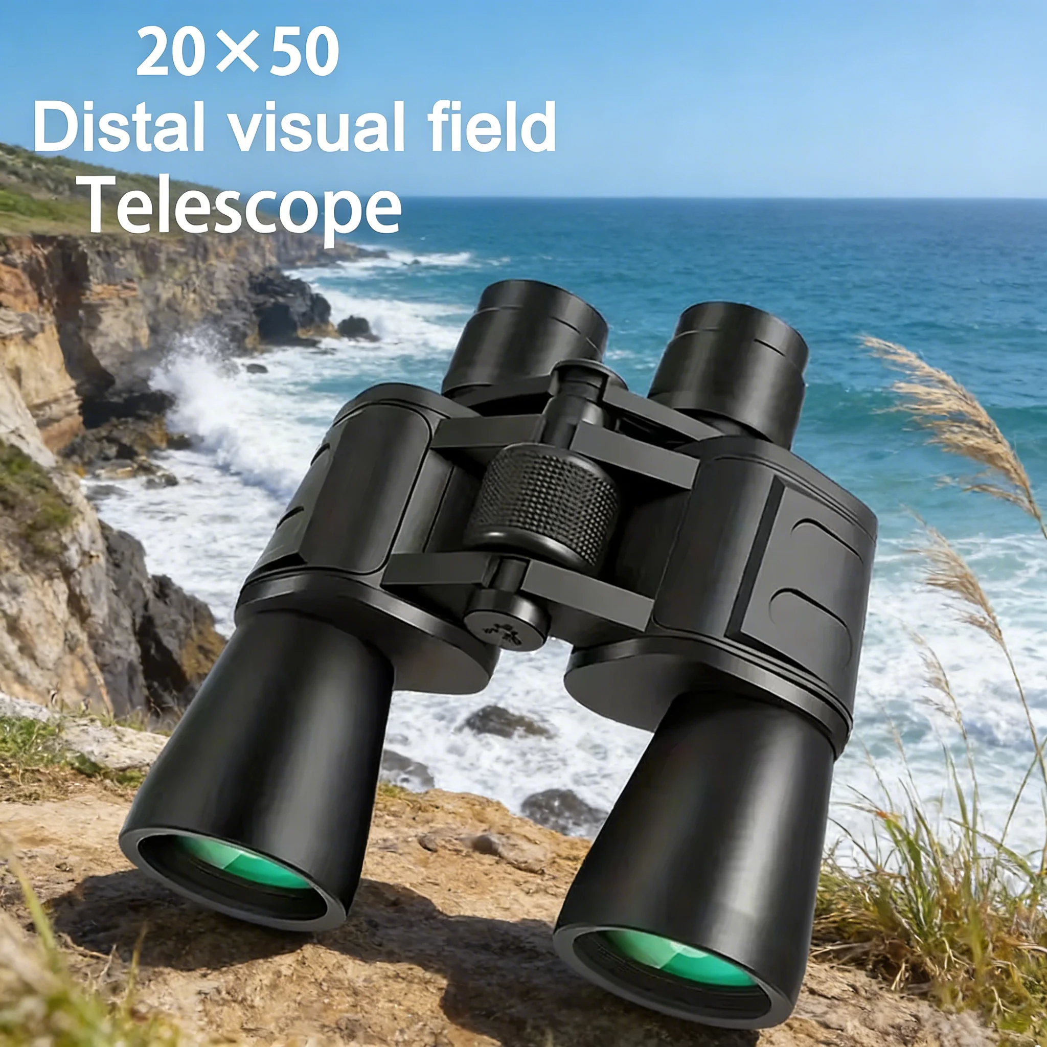 Professional Binoculars 20x50 Zoom Telescope HD Prism Glass Lens For Hunting Outdoor Camping Hiking HD Watching Sports Concerts