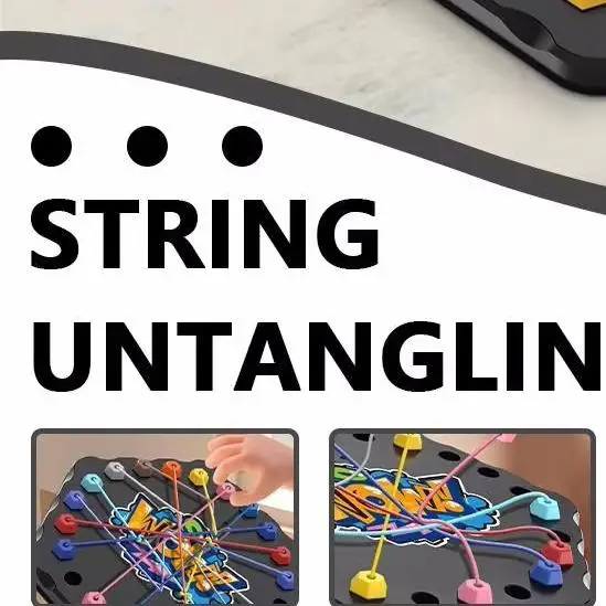 

Игра-головоломка с витой веревкой, игра-головоломка, стратегия, настольная игра, Untying, веревочная шнуровка, распутывающая игрушка, игрушка для распутывания веревки