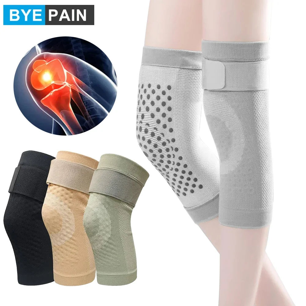 

1Pair Knee Sleeves for Knee Support, Circulation Improvement & Pain Relief,Sport Compression for Running, Arthritis Pain