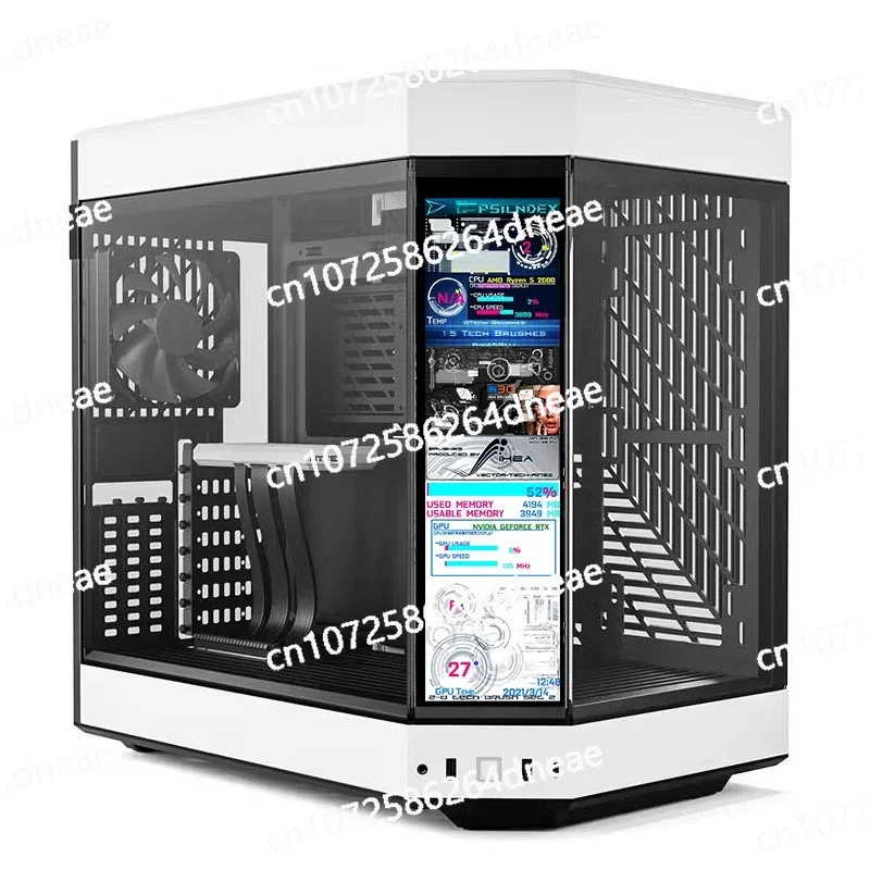 

HYTE Y60 Y70 chassis with screen display, fish tank sea view room computer LCD