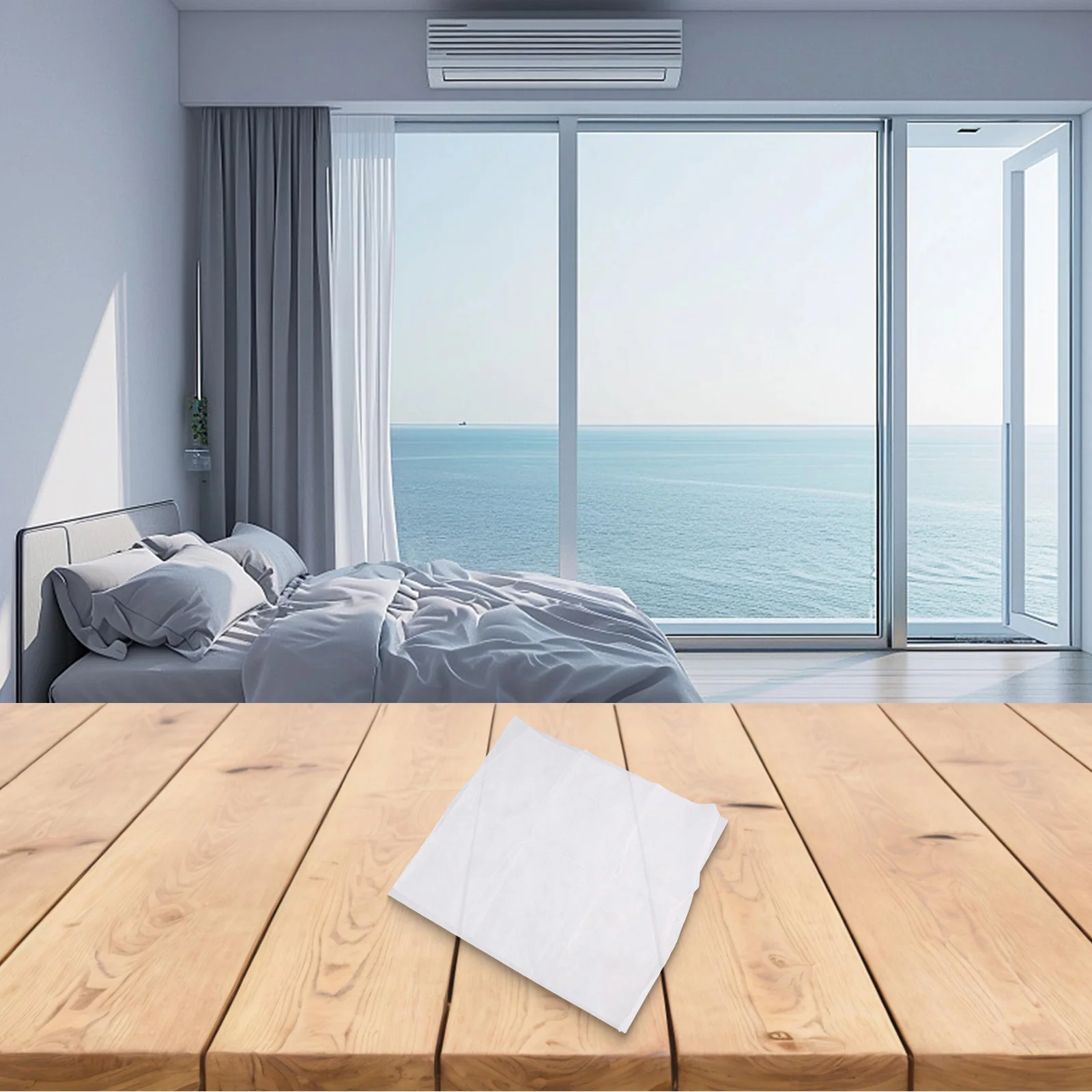 Accessori per filtri del condizionatore d'aria Strumento per purificare l'aria Allergico per uso domestico Tessuto non tessuto per interni Riparazione liscia