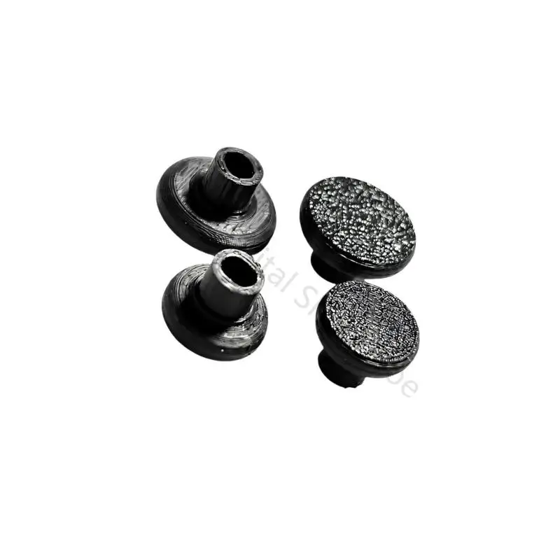 96BA Handheld-Gaming-Stick-Ersatzkappe, 4-teiliges Teileset aus Kunststoff – Detail 8