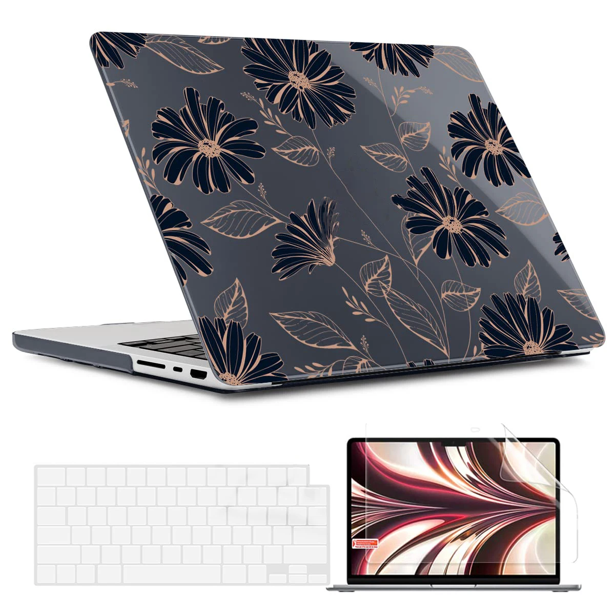 

Laptop Case Cover Sleeve for MacBook Air 13.6 M3 A3113 2024 Air 15 Case 15.3 inch A3114 pro 13.3 A1278 retina 13 A1502 Pro 14 16