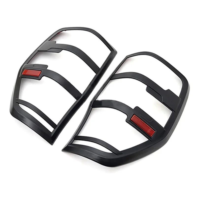 

A77Q-Rear Lamp Hoods Tail Light Trim Tail Lights Cover For Ford Ranger Rear Lamp Hoods Car Styling Tail Light Trim For Ford Rang