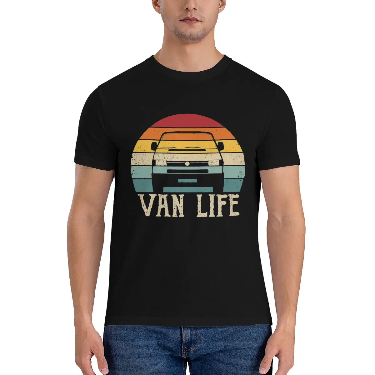 Vanlife T-shirt Tee Shirt Cool Unisex Fashion Best Seller