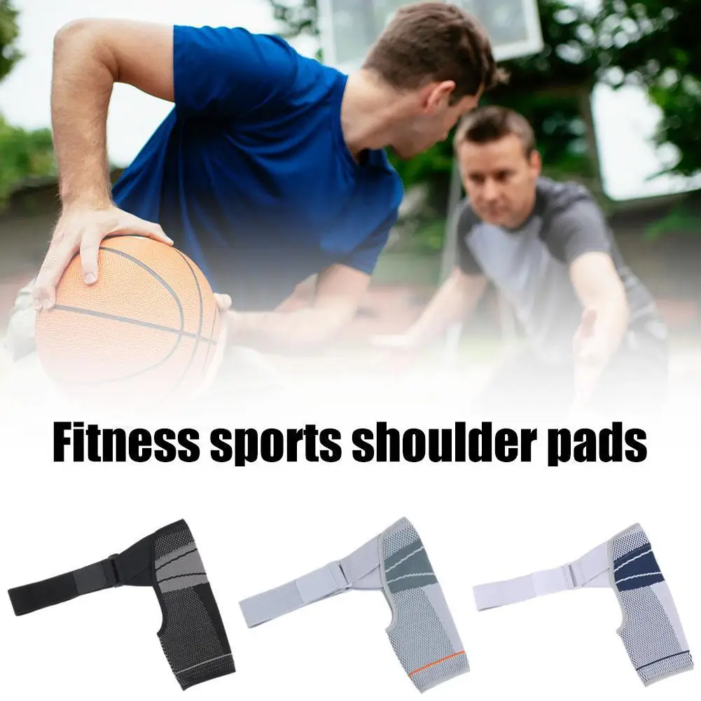 

1Pcs Adjustable Elastic Shoulder Strap Sports Strap Breathable Shoulder Pads Fitness Sprain Strain Fixed Compression Joint Brace