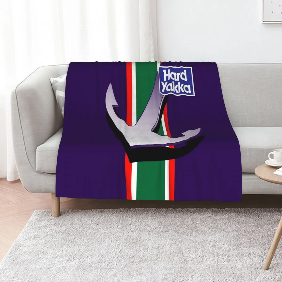 Retro Dockers Guernsey Throw Blanket Shaggy Decorative Throw Custom Moving Blankets