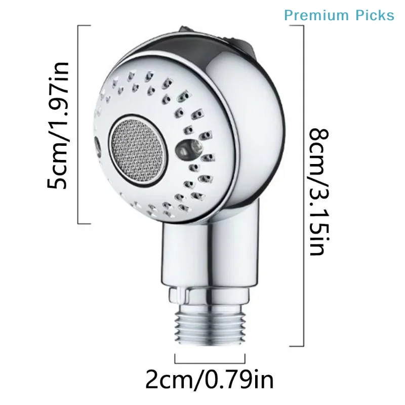 portableBaby Bath Shower Head Sprayer 1Pcs Adjustable 2 Spray Modes On/Off Switch Easy Install for Newborn Bathtub Bathroom Use