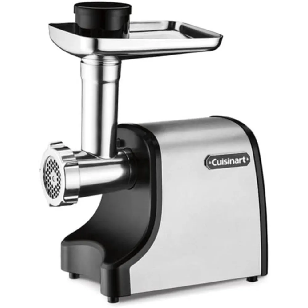 Electric Meat Grinder, 300-Watt, grinds 3 lbs/Minute, features two metal cutting plates, Stainless Steel