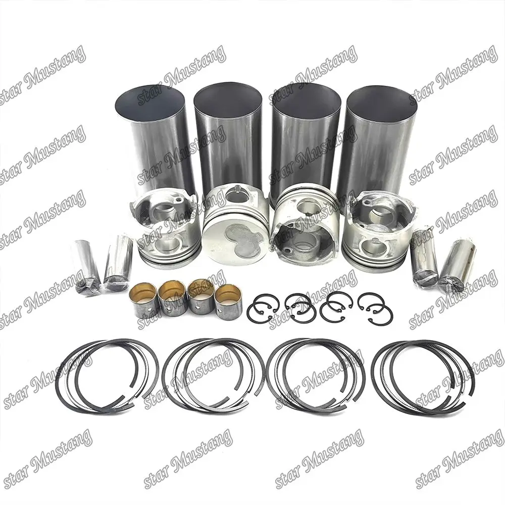 4JG2 Cylinder Liner Piston Kit 8-97176-699-0 8-97073-647-1 8-97147984-0 For Isuzu Engine Overhaul Repair Parts Kit