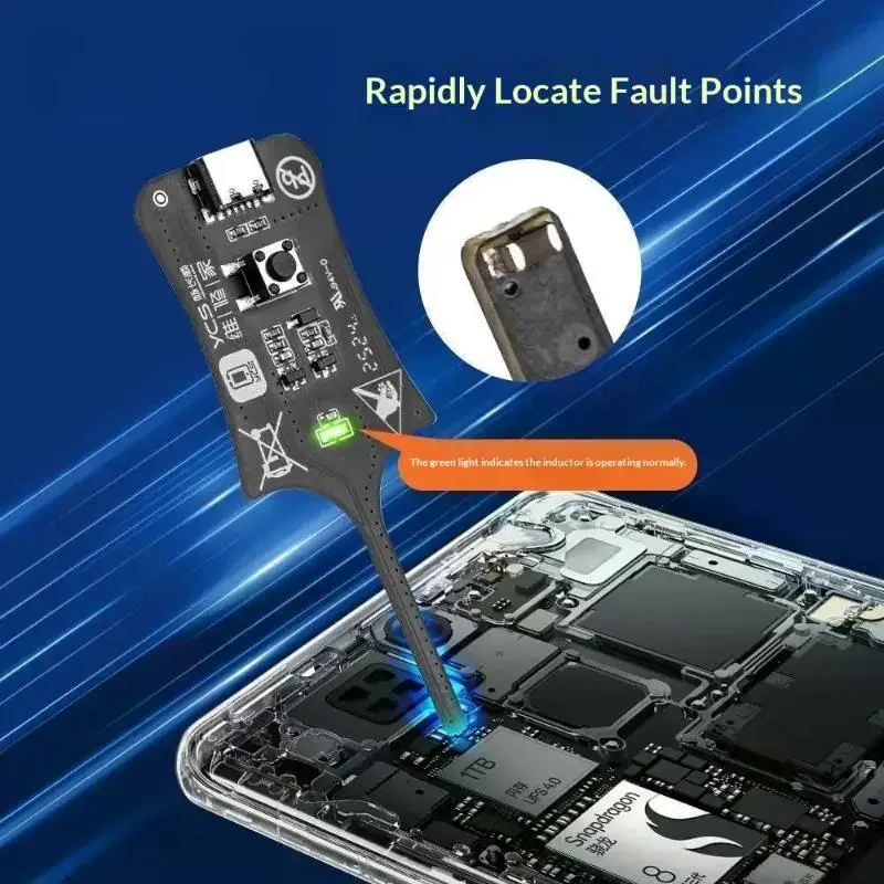 YCS Tester Inductance Tester Electromagnetic Induction Rapid Fault Motherboard Quick Fault Check PCB Repair Tools