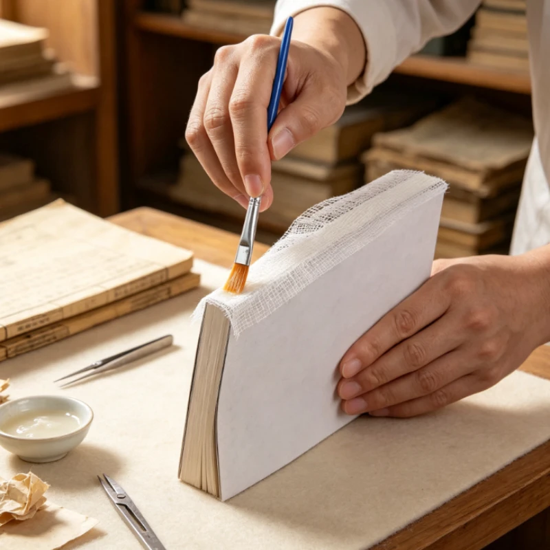 39x45 Inch Book Binding Cloth, Archival Acid-Free Fabric for Book Repair & Restoration, Durable DIY Bookbinding Material
