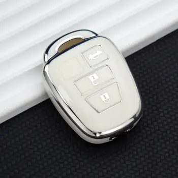 TPU pouzdro na klíče od auta pro Toyota Prius RAV4 Camry Corolla 2014 2015 2016 2017 pouzdro na přívěsek na klíče s ochranou klíčů, příslušenství 10 nejlepší prodej Kryt klíče od Toyoty Prius - №5