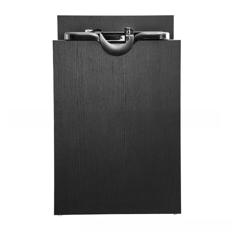 

American cabinet shampoo black MDF locker sink ABS plastic flush