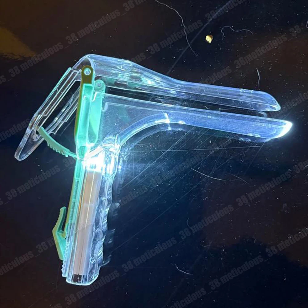 Adjustable Vaginal Speculum LED Reusable Professional Surface Painless Medical Speculum for Women Ladies Checking