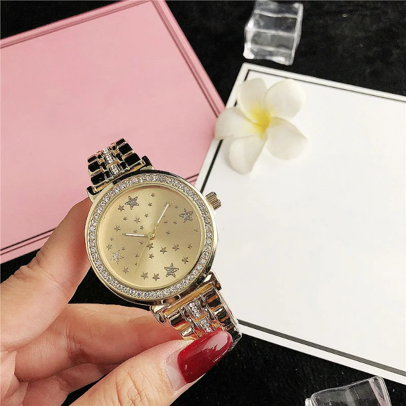 Top Quality Classic Fashion Quartz Ladies Watch Diamond Luxury Watches for Women Relogio Feminino  2023