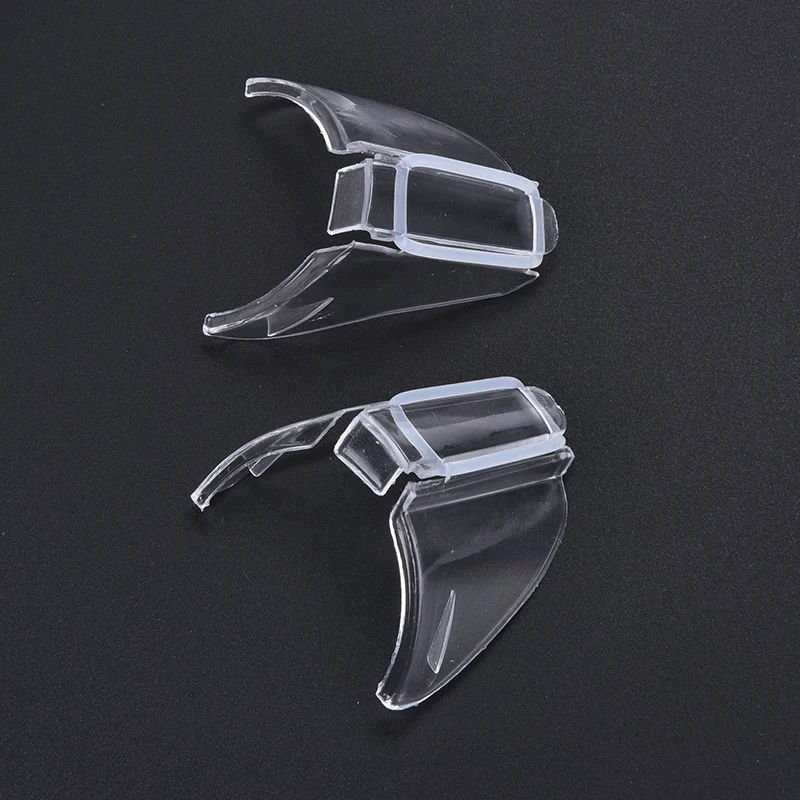 2pcs Clear Universal Flexible Side Shields Safety Glasses Goggles Eye Protection