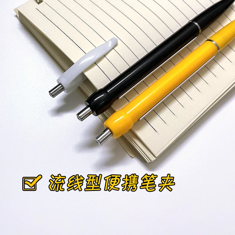 10 Stuks Aangepaste Advertentie Pull-Up Pen Multi-Color Student Borstel Strip Pen Automatische Intrekbare Bal-Point Pen