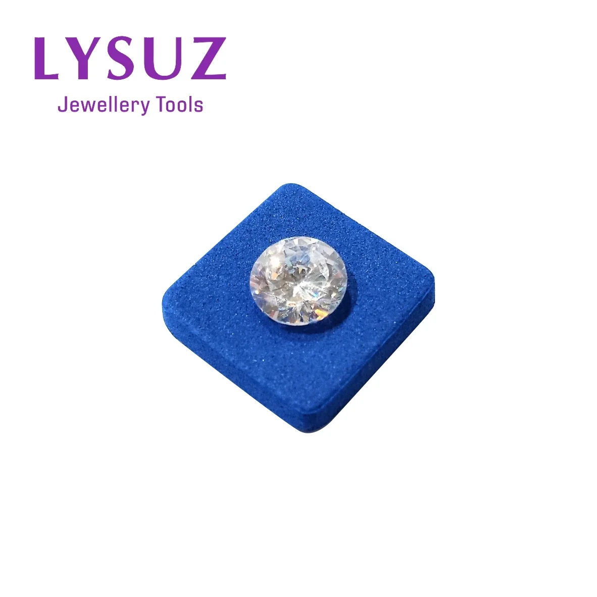 Diamond Bottom Tip Protective Cushion Use With Parcel Paper Protect Diamond From Knocking Loose Gemstone Blue Sponge Mat Lysuz