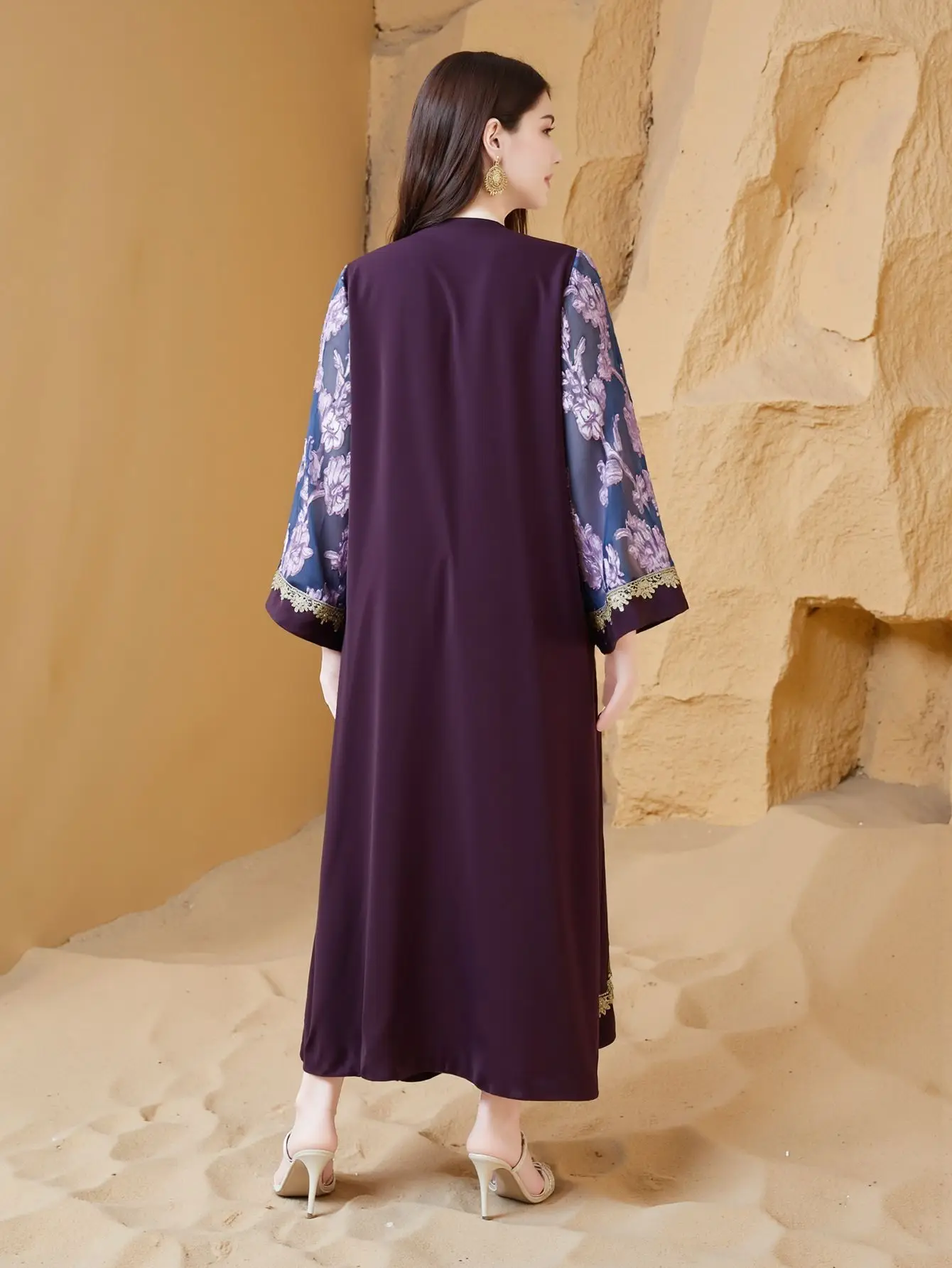 Vestido muçulmano abaya feminino vestidos de festa dubai vestidos árabe longo robe bordado ramadan marrocos abayas kaftan islam jalabiya