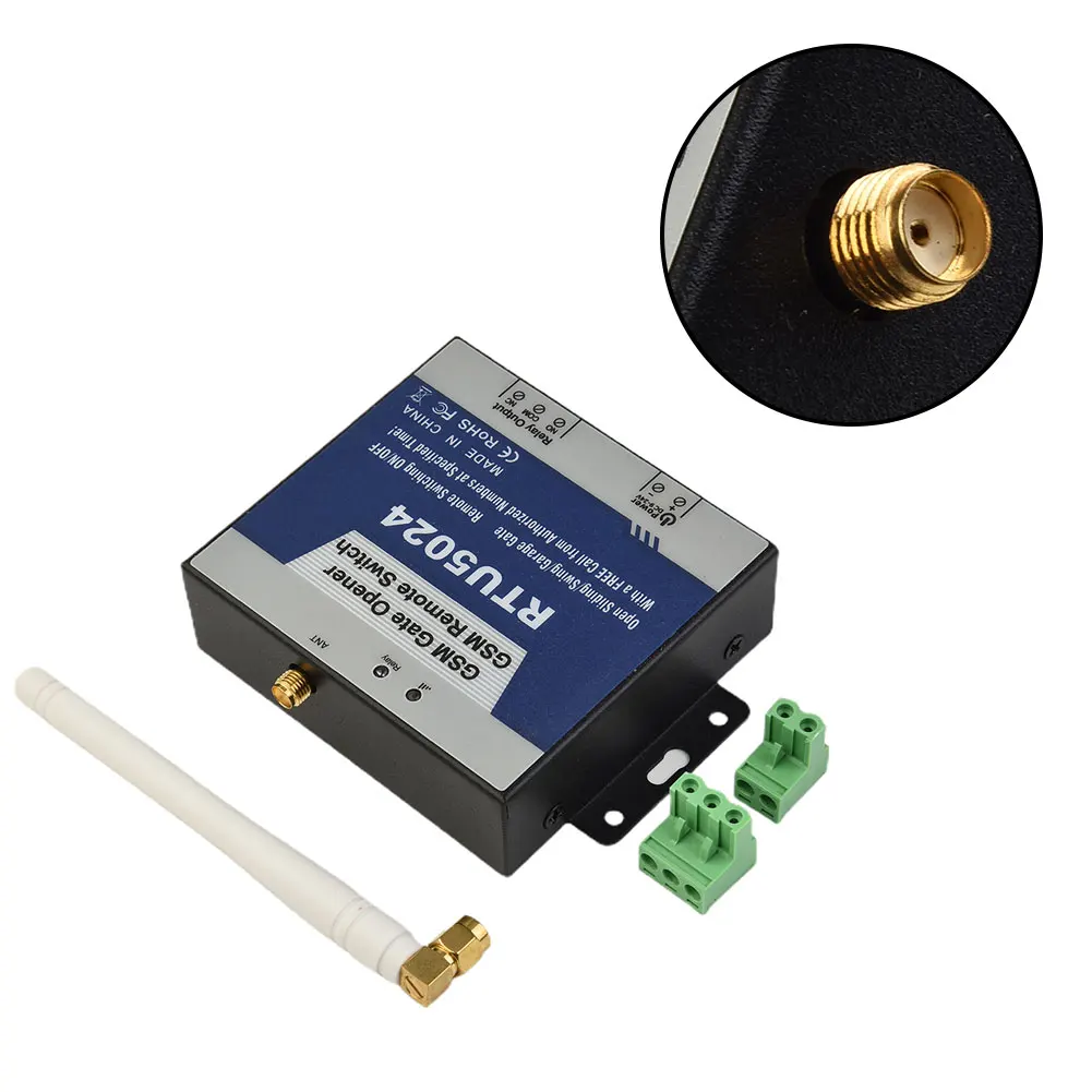 

Устройство открывания дверей, управление телефоном, пульт дистанционного управления, пульт дистанционного управления для телефона RTU5024, безопасность и влажность, SIM-карта, беспроводной GSM