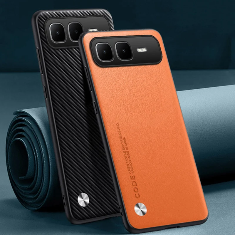 

Роскошный чехол из искусственной кожи EUCAGR для Infinix Smart 10 Plus, задняя крышка, силиконовый защитный чехол для телефона Infinix Smart10 Plus