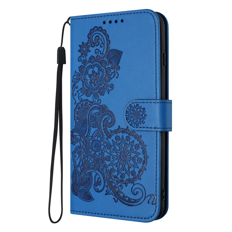 HOT 40i Case Paisley Leather Flip Case For Infinix Hot 40i Wallet Cover For Infinix Hot 40 Pro Hot40i 30 30i Phone Cover Coque