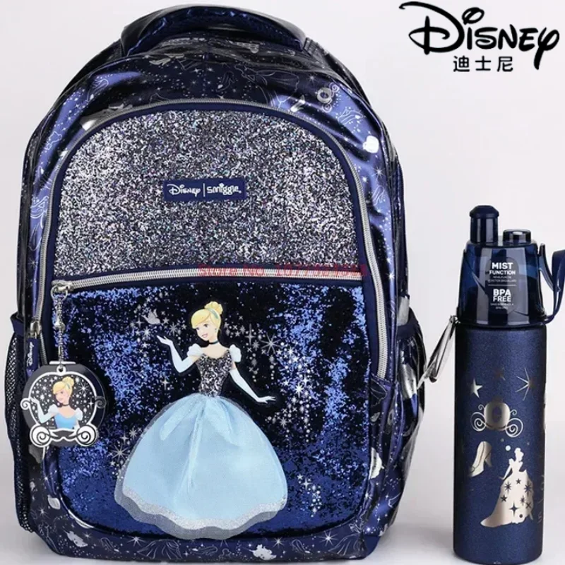 

Оригинальная школьная сумка Disney Australia Smiggle Cinderella, студенческие канцелярские принадлежности, школьный рюкзак