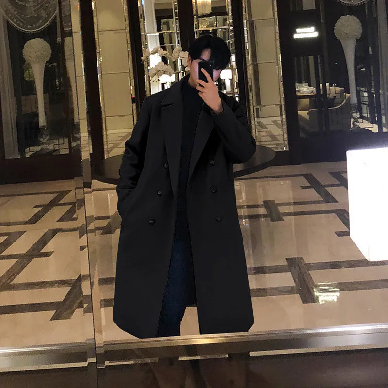 

Wool Blend Coats Winter Vintage Mans Polyester Synthetic Artificial Manufactured Processed Industrial Modern Contemporary Warmer