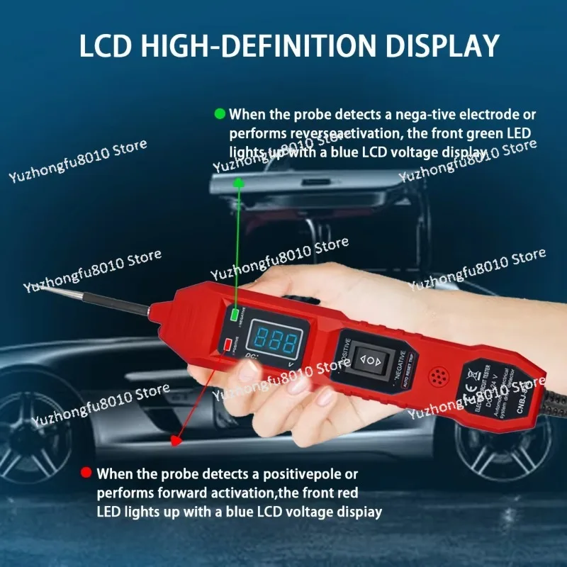 Automotive Circuit Testers for Displays and Power Probes | Battery, Voltage Diagnostic Kit