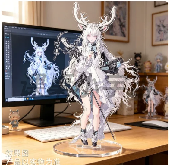 Anime Arknights Kal'tsit Talulah Arutorias mon3tr Acrylic Stand Figure Model Plate Cosplay Collection Desktop Decor Gifts XYZ